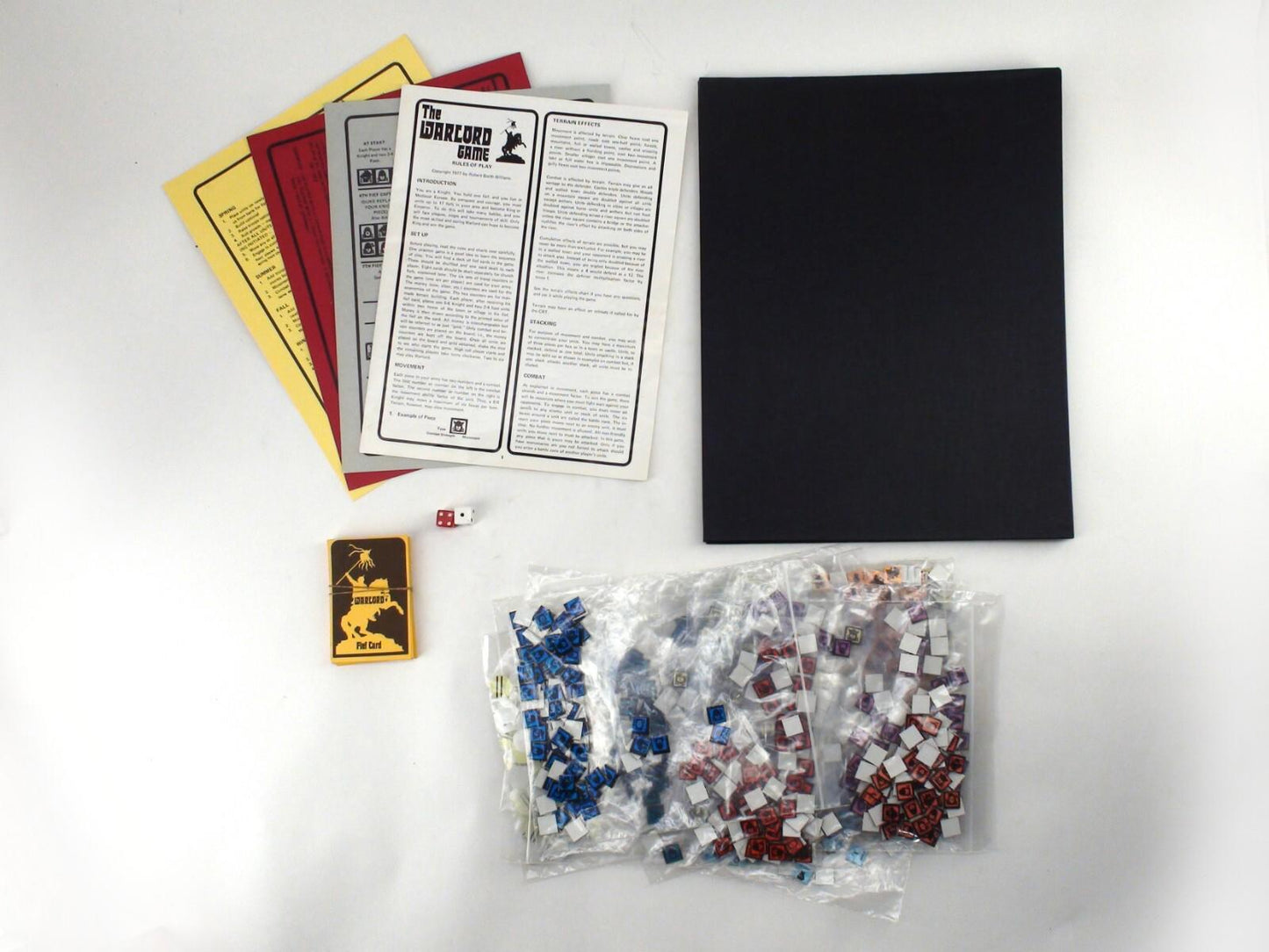 GOOD CONDITION The Warlord Game 1977 - Vintage Strategy Board Game