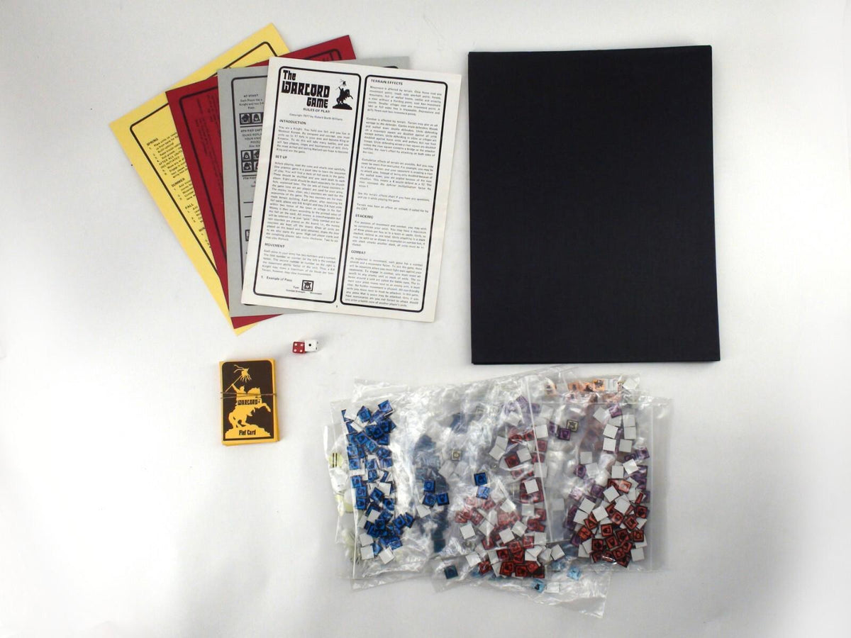 GOOD CONDITION The Warlord Game 1977 - Vintage Strategy Board Game