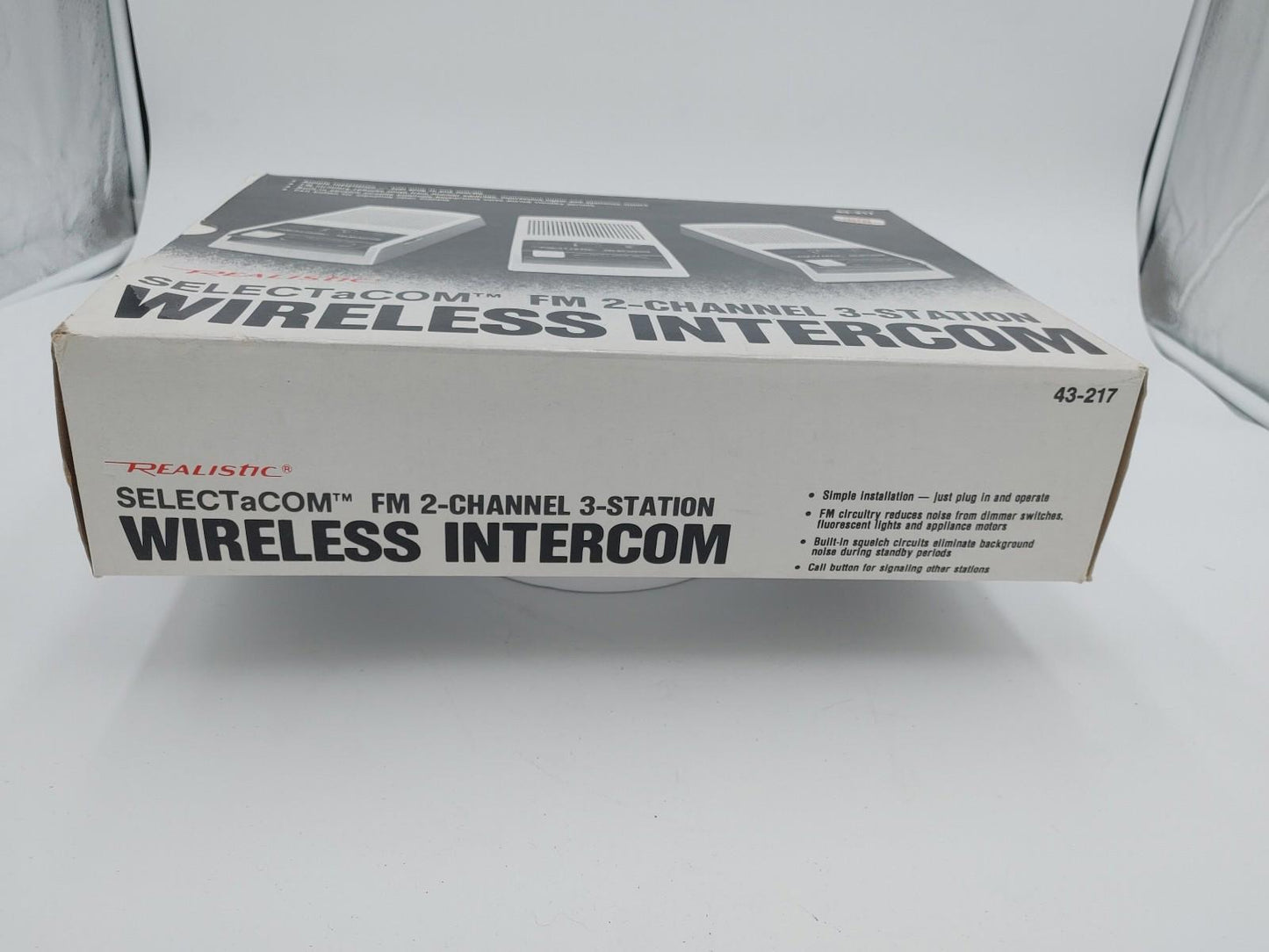 Brand New Realistic SELECTaCOM FM 2-Channel 3-Station Wireless Intercom 43-217