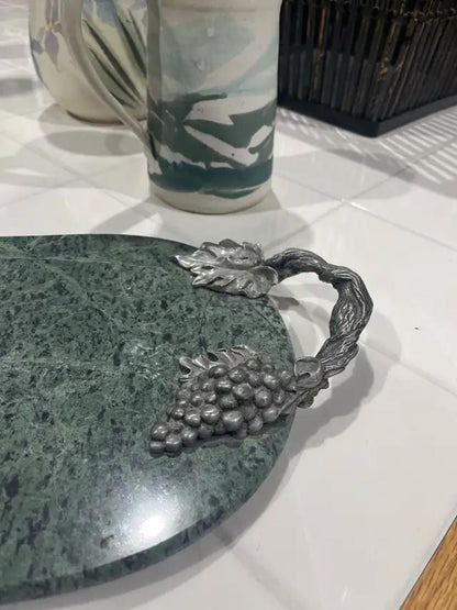 Green Marble Tray
