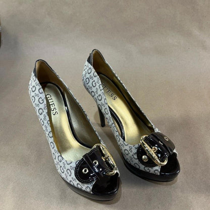 Vintage Guess Monogram High Heels (Women’s Size US 7)