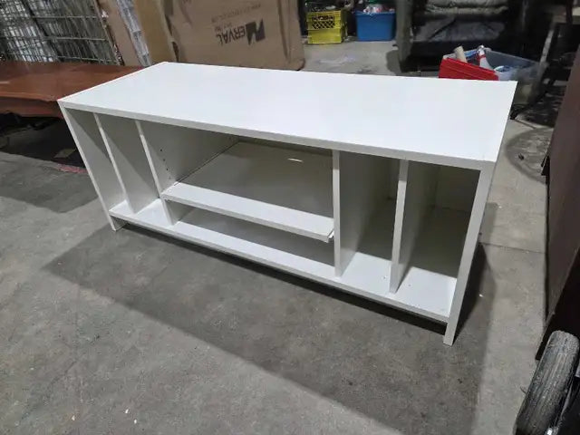 White TV Stand