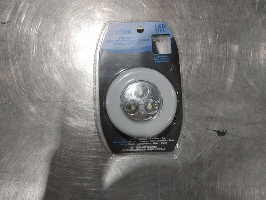 BRAND NEW IN BOX ELECTRA LED Push Light White/Silver