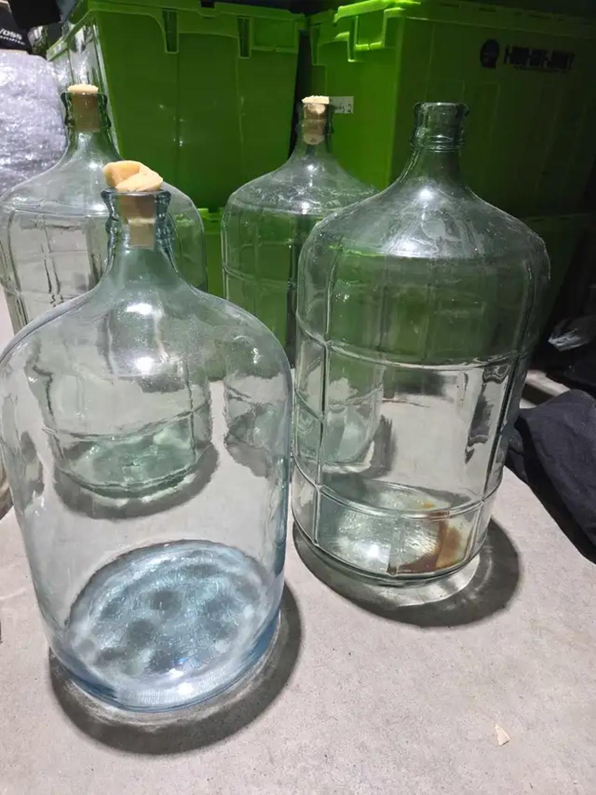 Glass 5 Gallon Carboys - 7 available