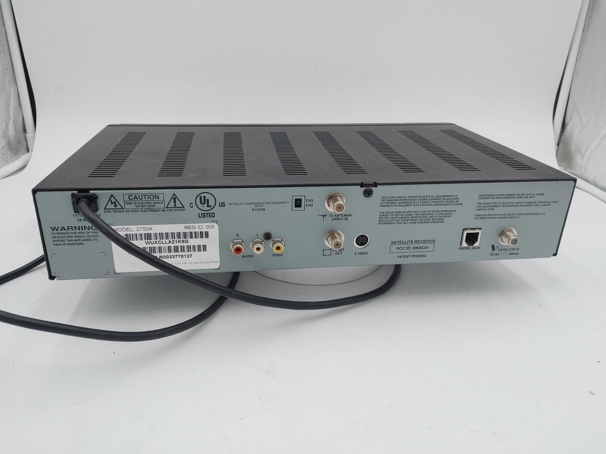 Bon état, récepteur satellite numérique MPEG-2 Bell ExpressVu 2700A, testé sous tension