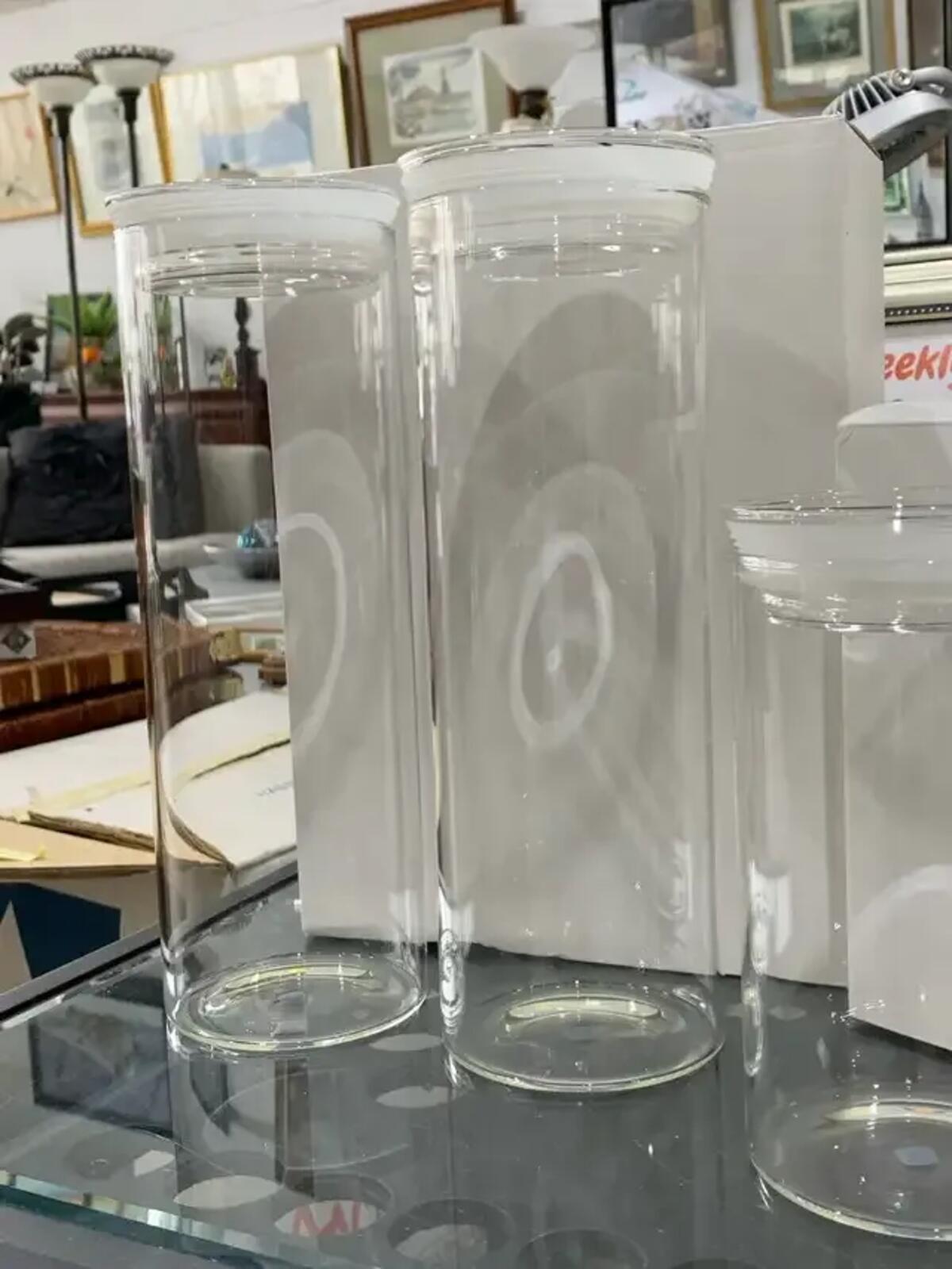 SENS 4 Glass Canisters