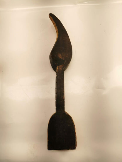 Abstract Sese Wood Sculpture from Ghana
