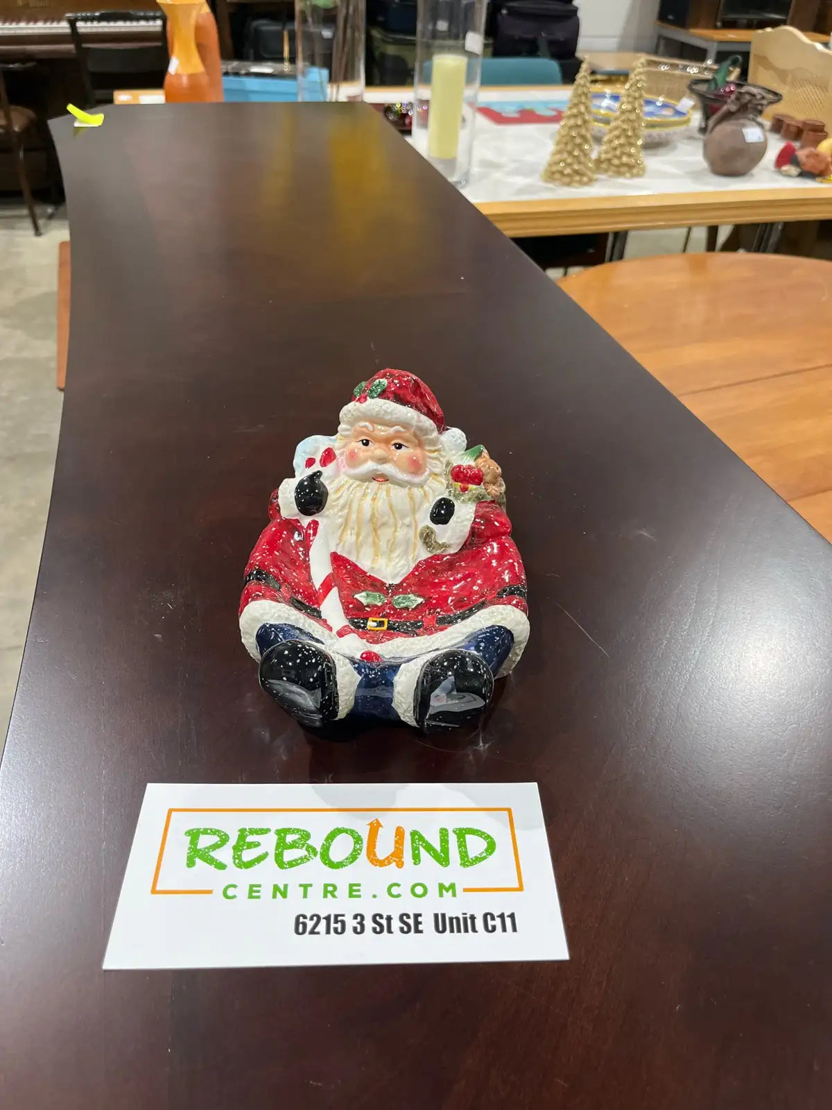 Santa Candy Dish