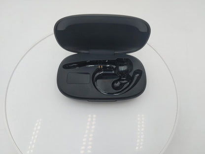 Good Condition Earpiece Headset Microphone Left or Right Black Tested Working