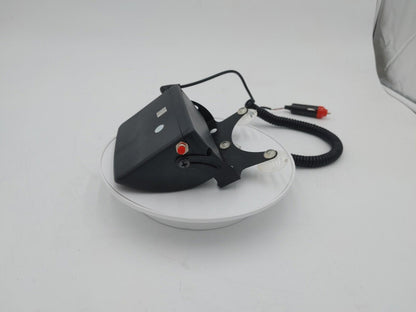 Good Condition Suction-mount Car 12V Safety Flood Light Black Untested