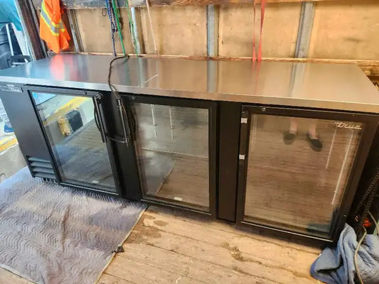 True Commercial 3-door Back Bar Cooler