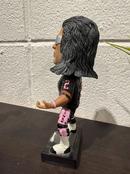 BRET HART Wendy's Bobblehead Calgary Hitmen Hockey 7"
