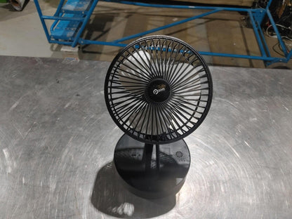 Good Condition POM Peace Of Mind Portable USB Fan Model F2G-22 Black Working