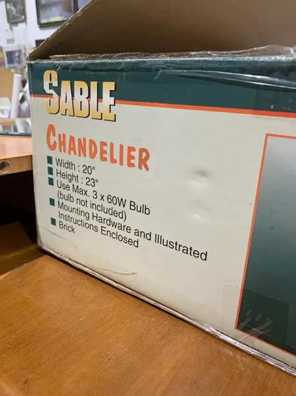 Sable Chandelier - New and Boxed