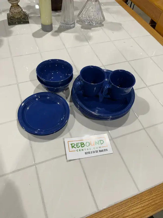 Blue Dish set