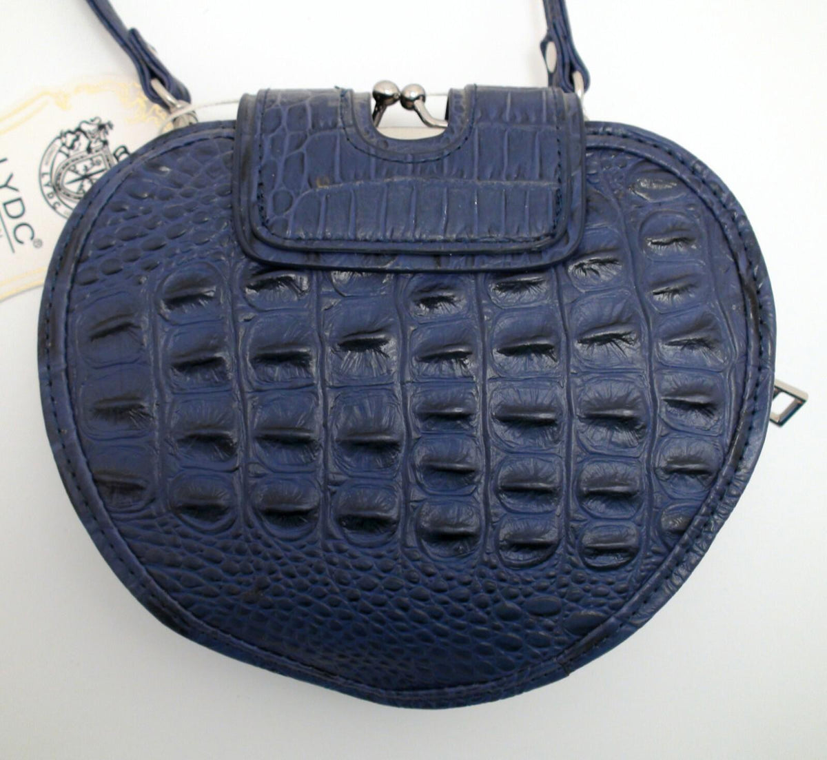 LYDC Ladies Heart Shaped Designer Purse Blue