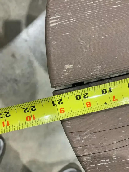 Industrial Rebar Round Side Table 20’