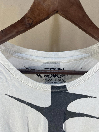 NWT Edun White T-Shirt (Made in Peru, Size L)