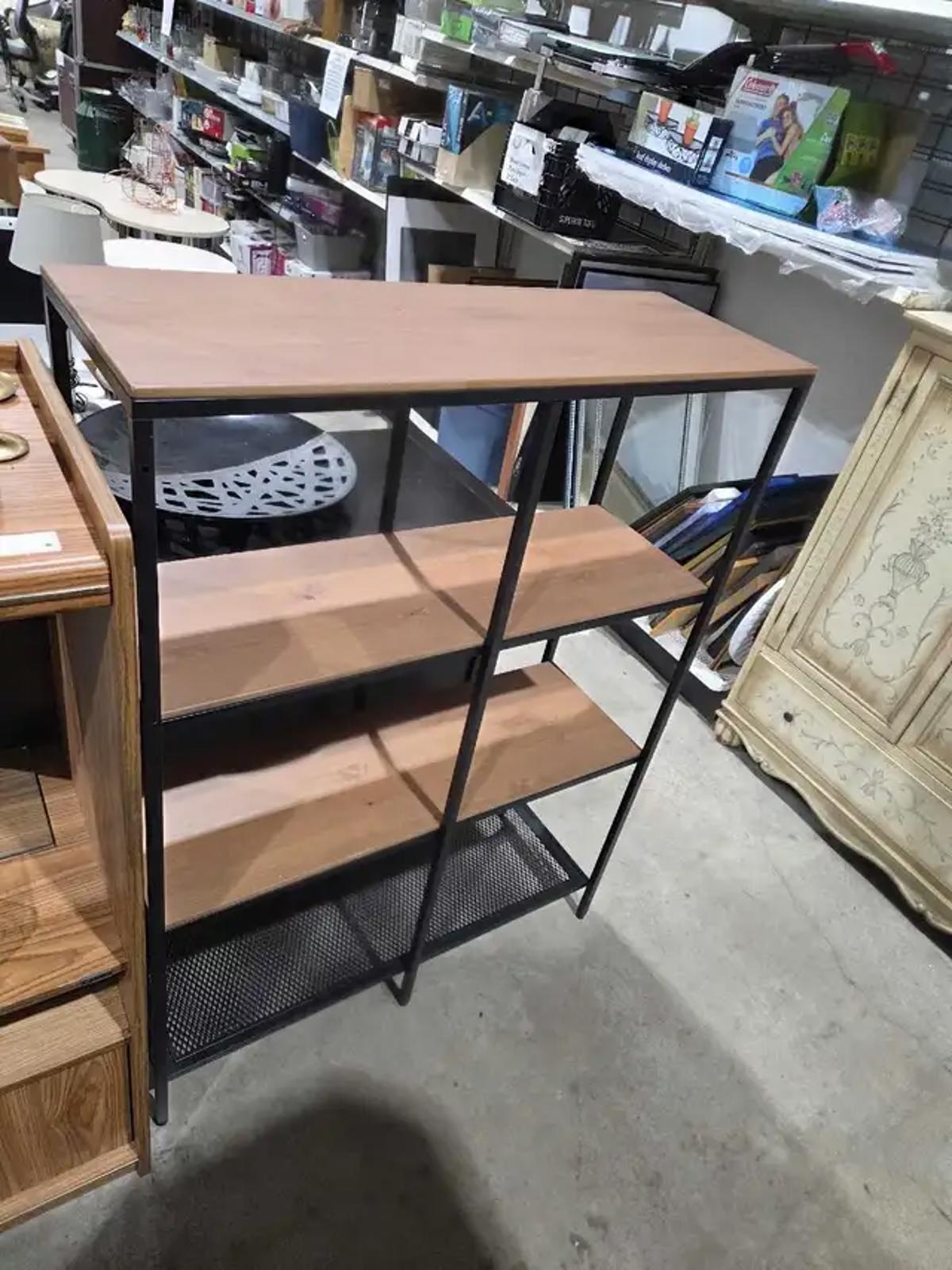 Ikea FJALLBO Metal Shelf Unit
