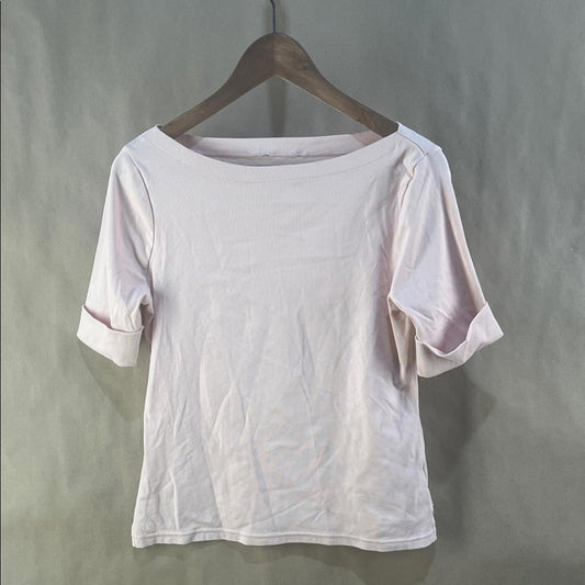 Ralph Lauren Women’s Light Pink Top (Size L)