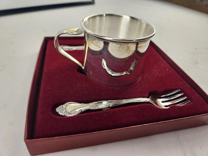 Oneida Silverware Teacup Set