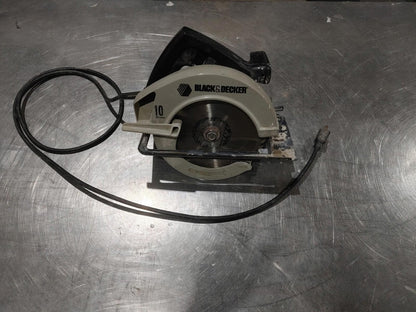 Black and Decker Circular Saw 180mm (7 1/4") 10amp Black/Grey - Fair