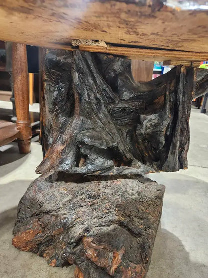 Live Edge Handmade Wood Table