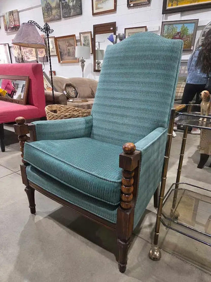 Vintage Arm Chair - Blue