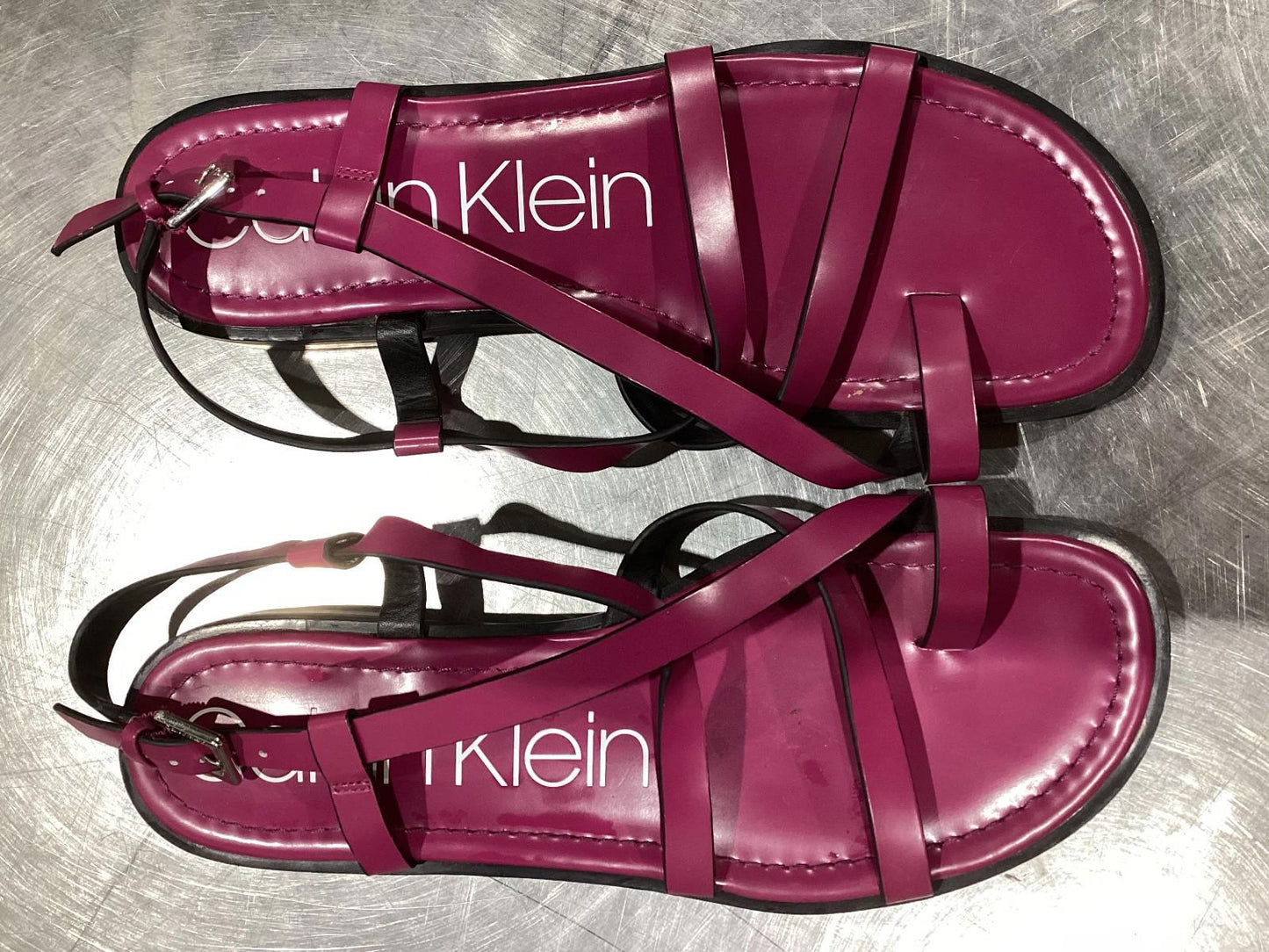 Calvin Klein Strappy Flat Sandals