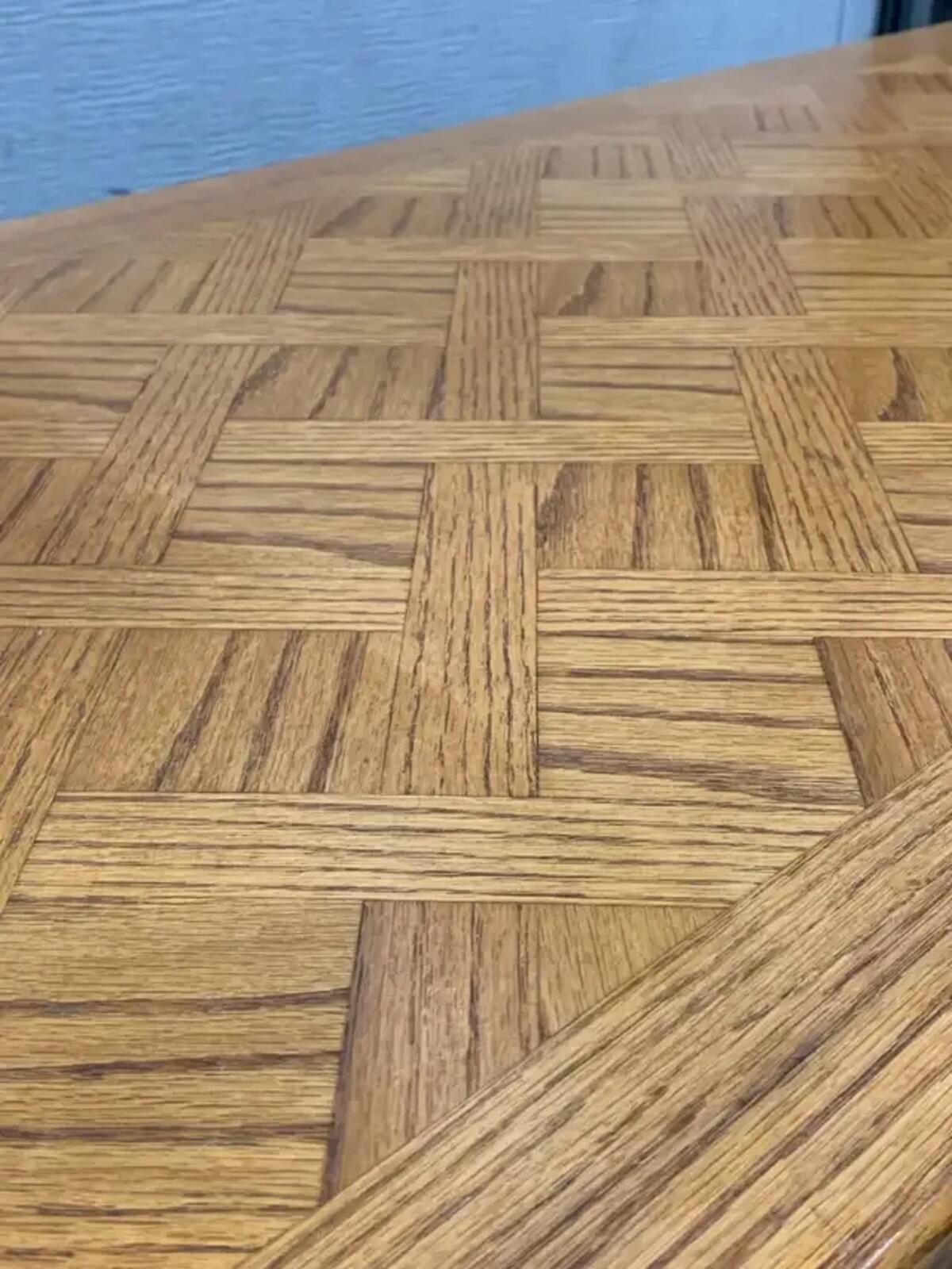 4ft 4” Parquet Coffee Table