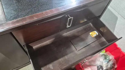 Large Dark Wooden Cabinet