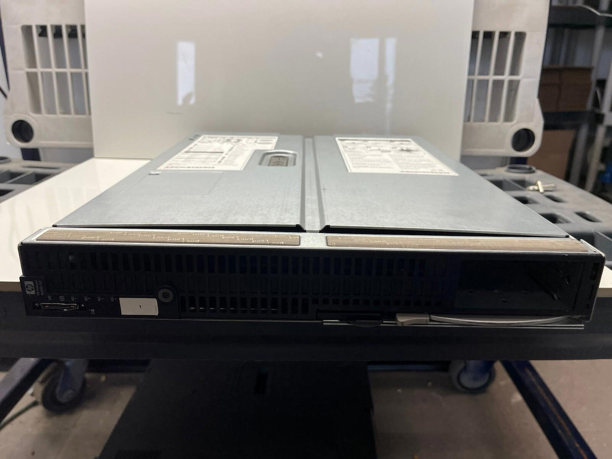 GOOD CONDITION HP ProLiant BL680c G5 Server Blade UNTESTED MXQ90302JD
