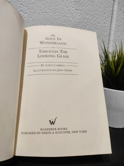 Simon & Schuster Classics Alice in Wonderland HC 1982