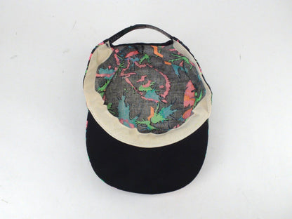 Vintage 2 Panel Hat "Knott's Berry Farm" Splatter Colour Bright 90s Peak Cap USA