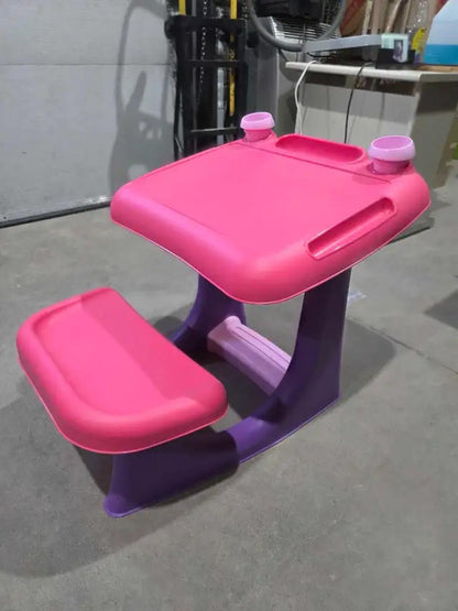 Pink & Purple Kids Desk