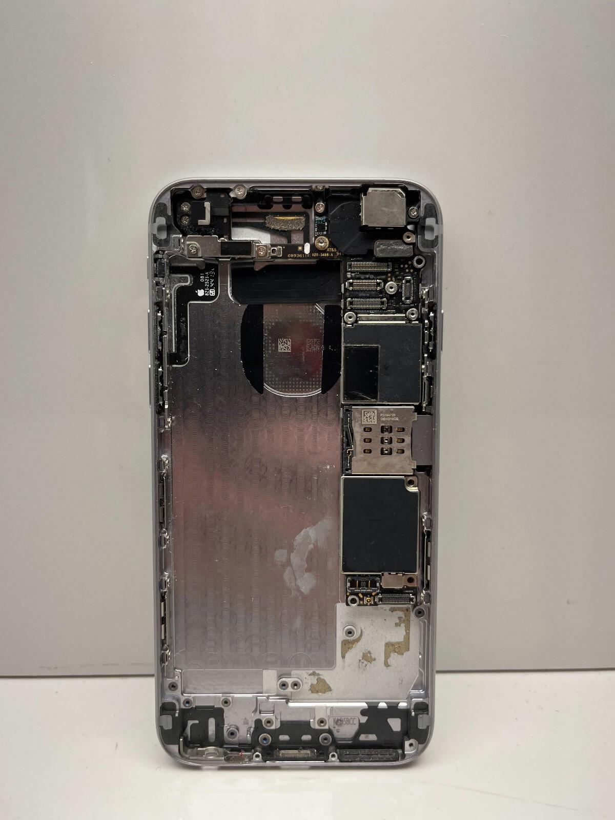 iPhone 6 Rear Housing + Camera Assembly Silver UNTESTED