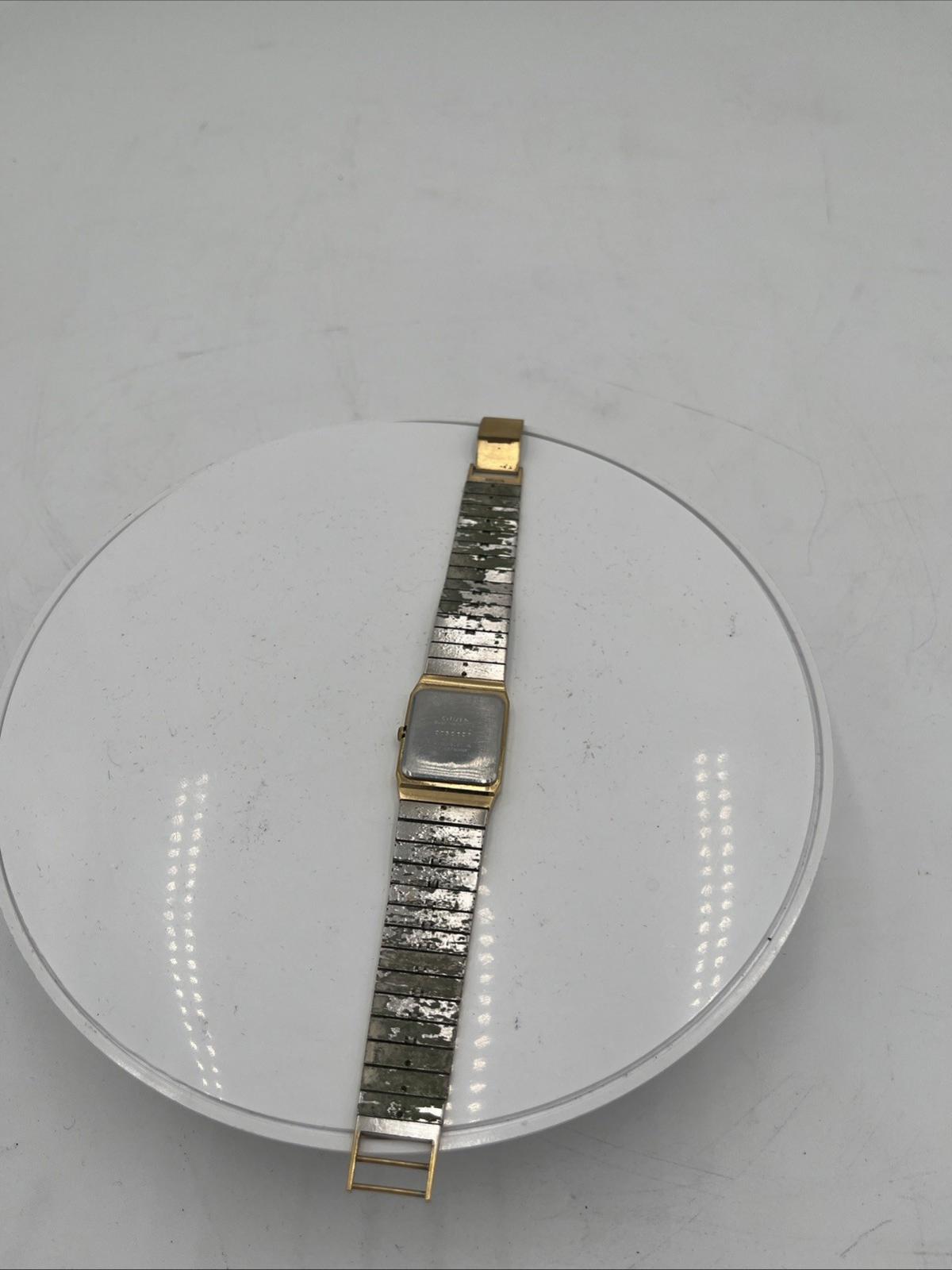 Vintage Citizen Quartz Gold-Tone Watch (Made in Japan)