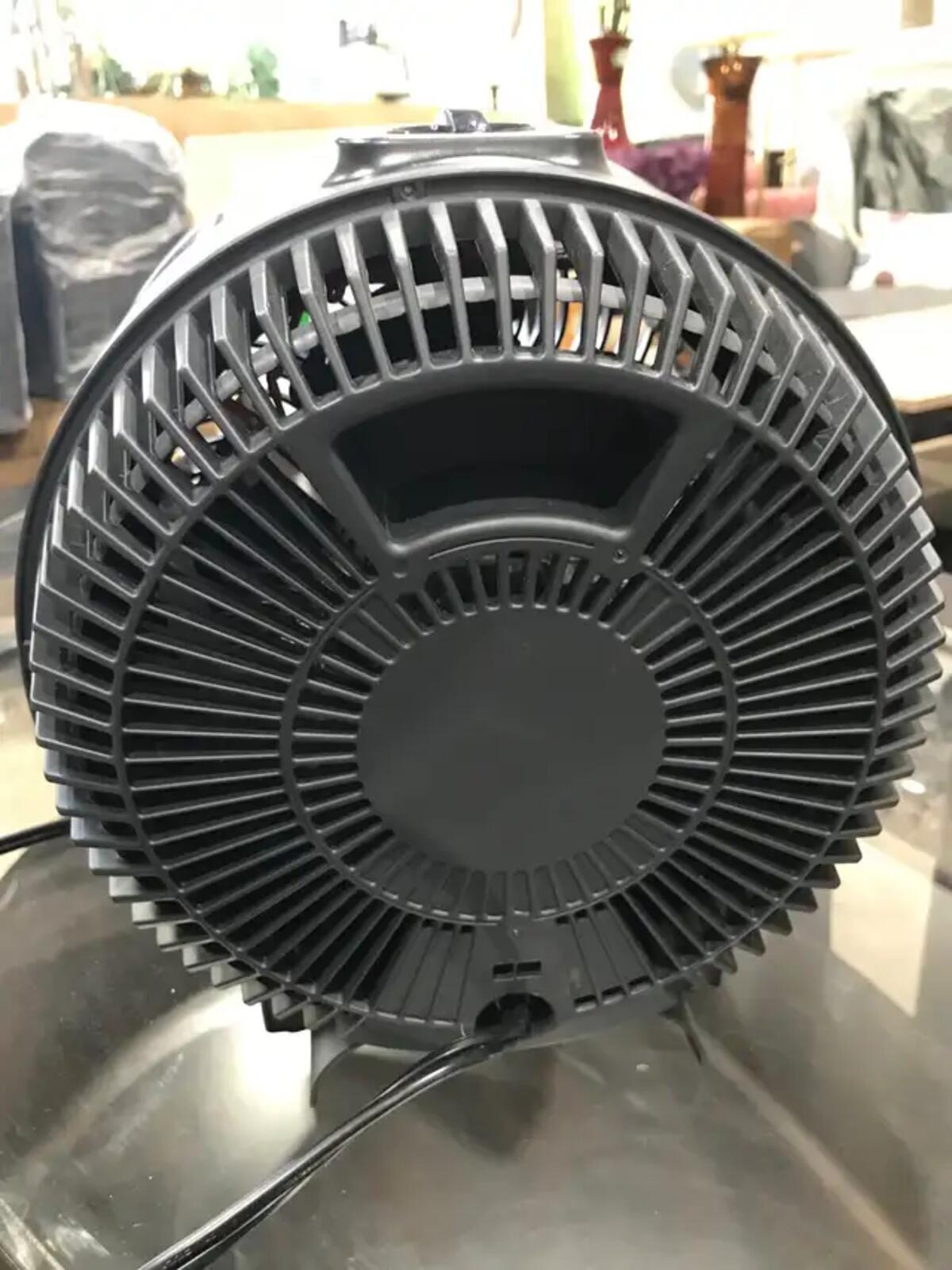 10’ Pelonis 2 in 1 Turbo Heater + Fan Black and Silver