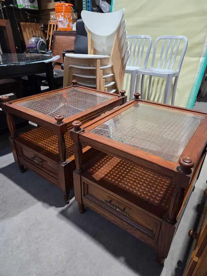 Sklar-Peppler Wooden End Tables