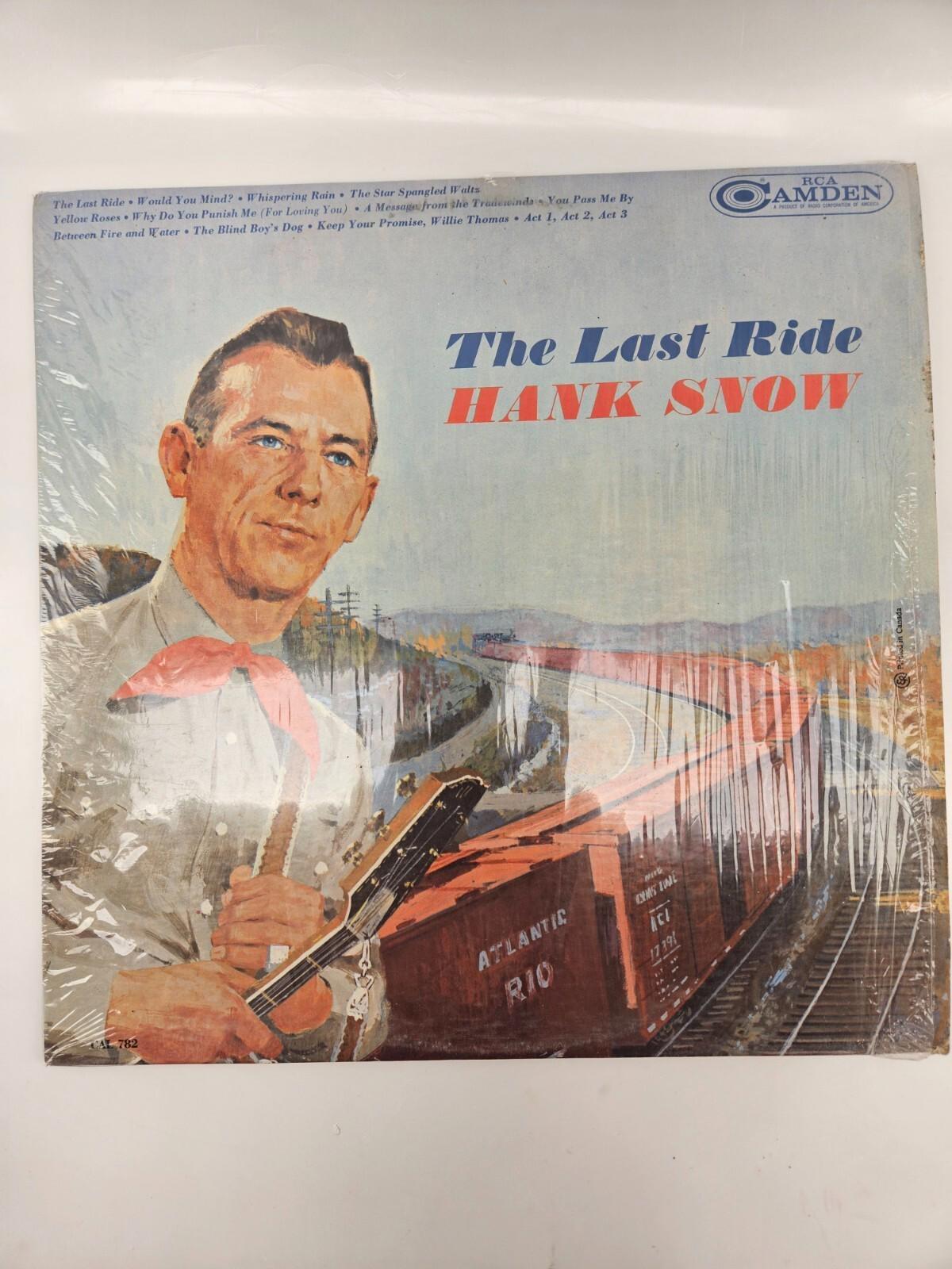 The Last Ride LP by Hank Snow vinyl 1963