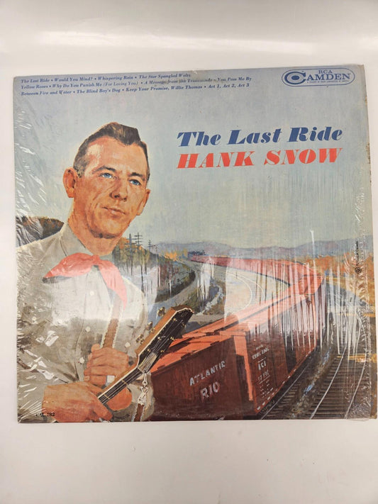 The Last Ride LP by Hank Snow vinyl 1963