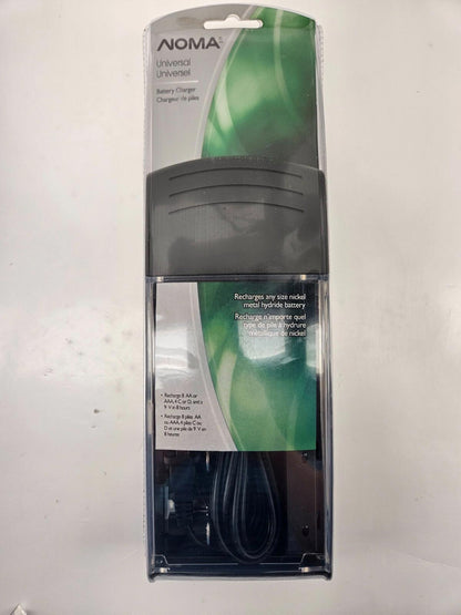 AIOMA Universal Battery Charger AA AAA C D 9V NiMH NiCd