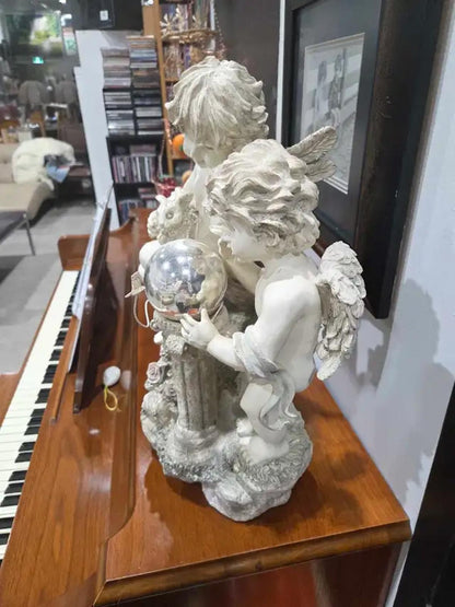Angel Cherub Statue - 18"