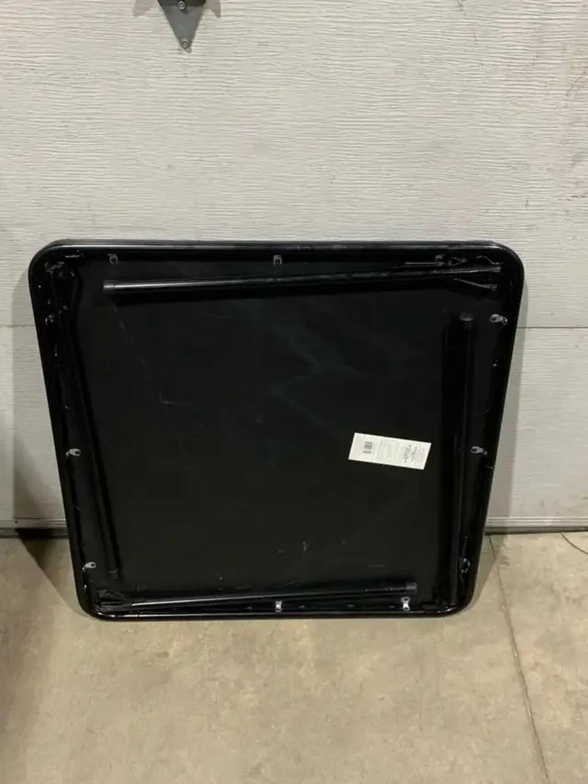 Black Padded Folding Table
