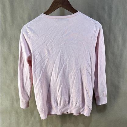 Cable & Gauge Light Pink Knit Cardigan (Size S)