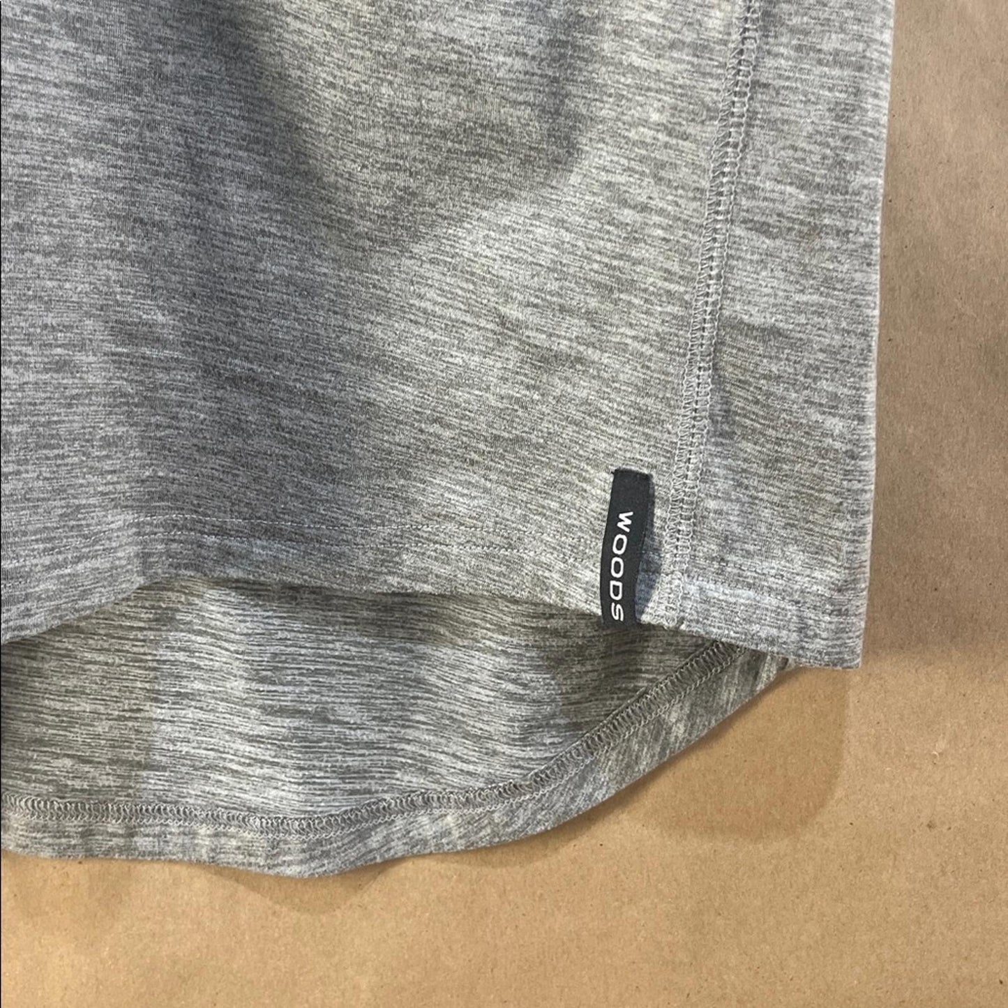 Woods Women’s Gray Sleeveless Top (Size L)