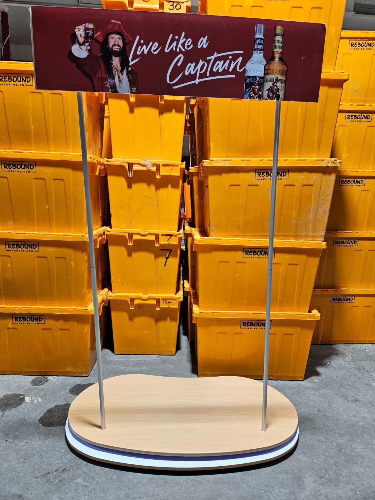 Captain Morgan Live Like A Captain Bar Sign Table