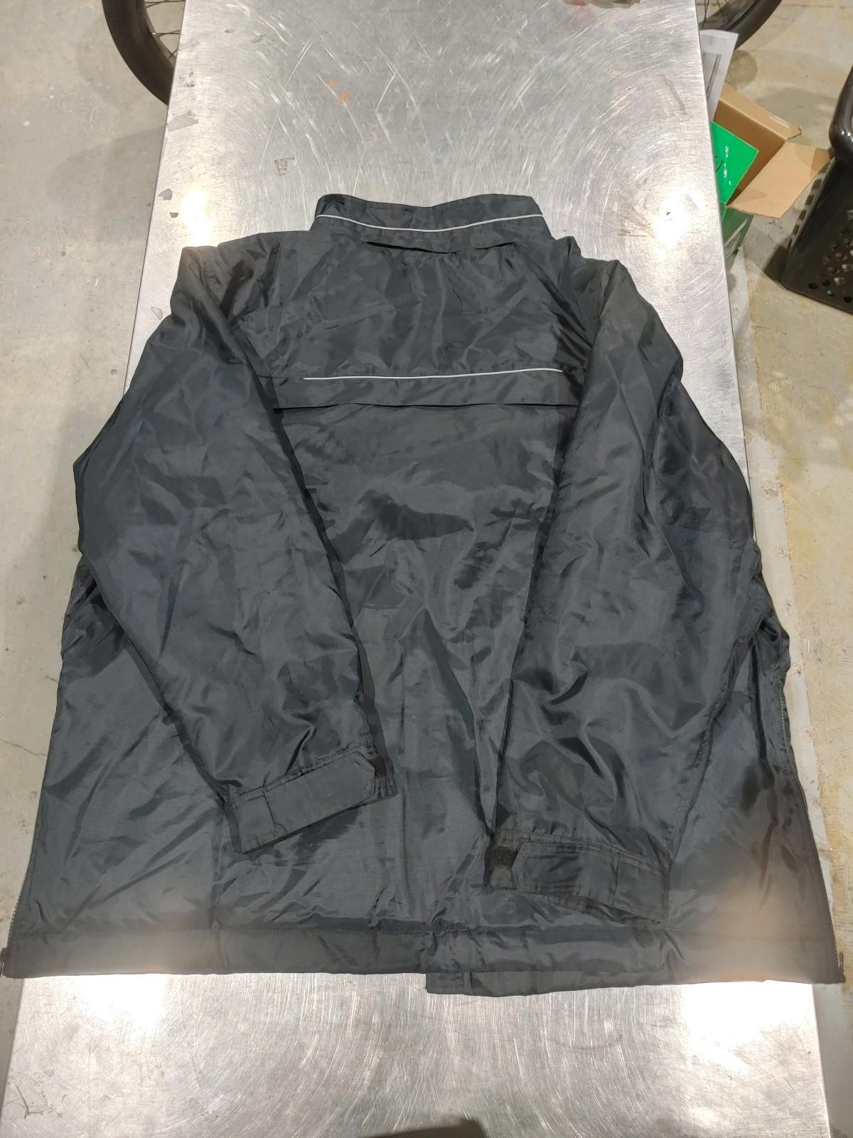 Brand New Harriton Lined Winter Jacket Black Size 3XL