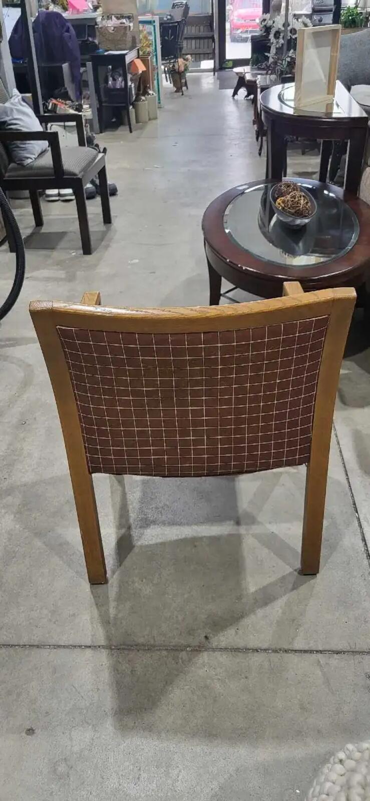 Wood Frame Upholstered Accent Armchair