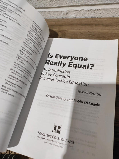 Is Everyone Really Equal? An Introduction to Key Concepts in Social Justice Book